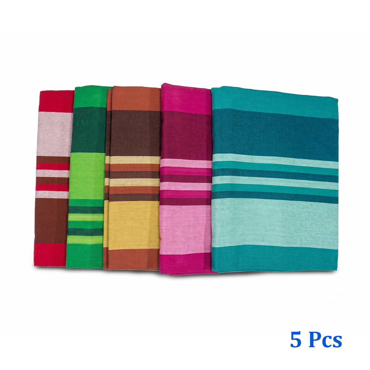 High Quality Handloom Cotton Bedsheet 60x90 (Random Colors)