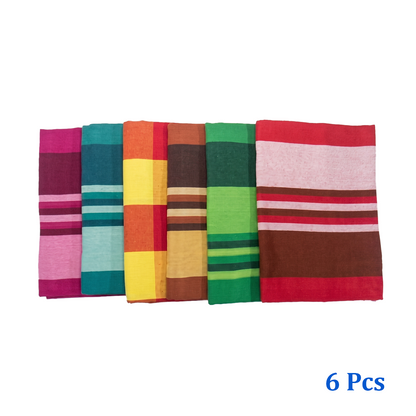 High Quality Handloom Cotton Bedsheet 60x90 (Random Colors)