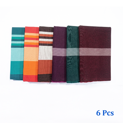 High Quality Handloom Cotton Bedsheet 72x90 (Random Colors)