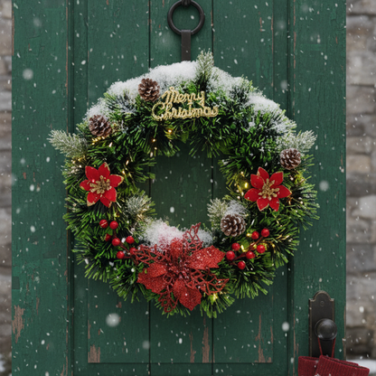 Vibrant Garland for Christmas Decor – 1 pcs