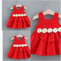 Kids Frock Plane Red Color