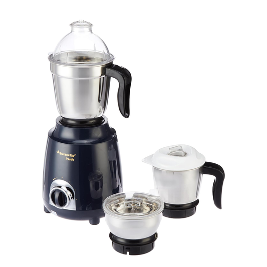 BUTTERFLY MIXER GRINDER PESTLE 750w 4 JARS