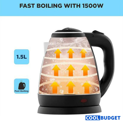 Butterfly 1.5L Electric Kettle (1500W) - 2