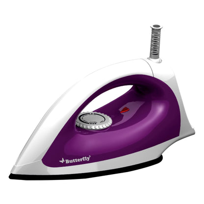 BUTTERFLY STAINLESS STEEL AND POLYPROPYLENE AEIES DRY IRON 1000 W, 1000 WATTS - 1