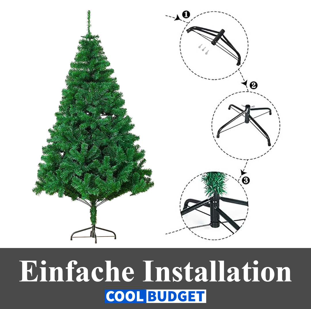 Christmas Tree (Green / White) | 3 - 7 Ft - 9