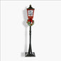 Dark red and black brush gold lamp post- 184cm LED021 - 1