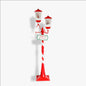 Double lamp post- 200cm (red & white) LED016 - 1