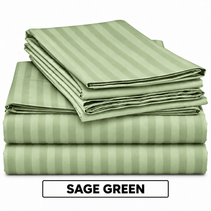 Egyptian Cotton Bedsheet 3-Piece Set - Soft, Stylish & Comfortable - Free Delivery - 28