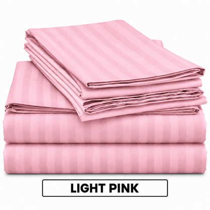 Egyptian Cotton Bedsheet 3-Piece Set - Soft, Stylish & Comfortable - Free Delivery - 30