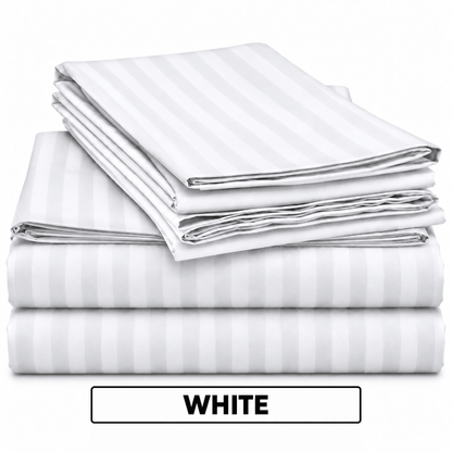 Egyptian Cotton Bedsheet 3-Piece Set - Soft, Stylish & Comfortable - Free Delivery - 38