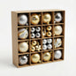 Elegant Gold & Silver Christmas Ornament Collection - 1