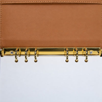 Executive Organizer Colored Multi-Tab Dividers and Lined Agenda Paper Detail