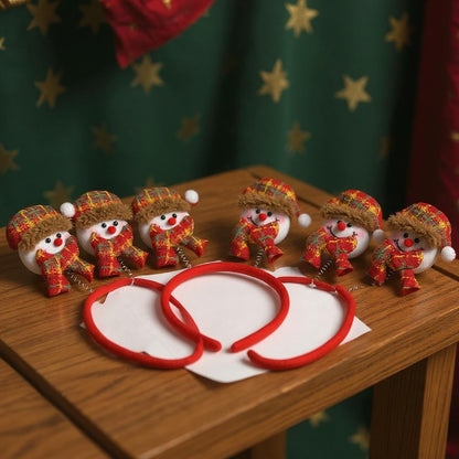 Festive Snowman Christmas Headband - 2