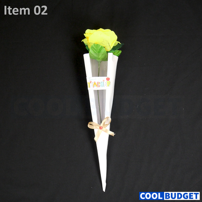 6Pcs Flowers Bouquet