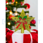 Gold Christmas Tree Top Star – Hanging Christmas Decoration - 1