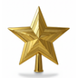 Gold Christmas Tree Top Star – Hanging Christmas Decoration - 1