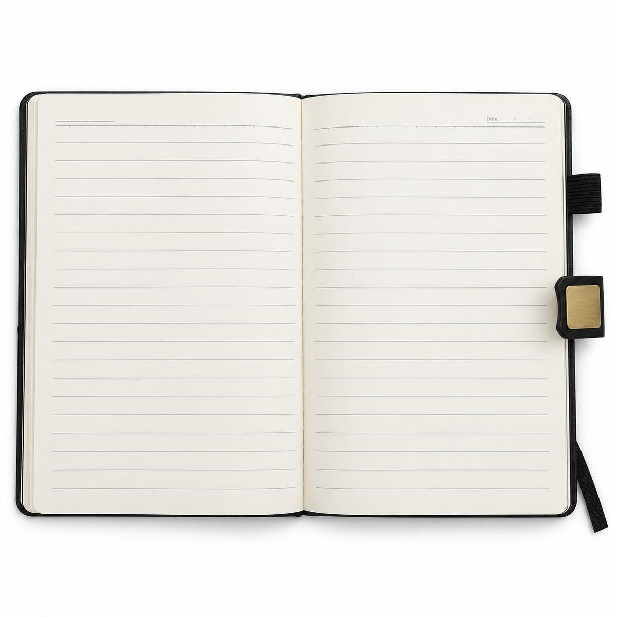 Luxury 3-Piece Executive Gift Set - Open Journal Lined Cream Writing Pages