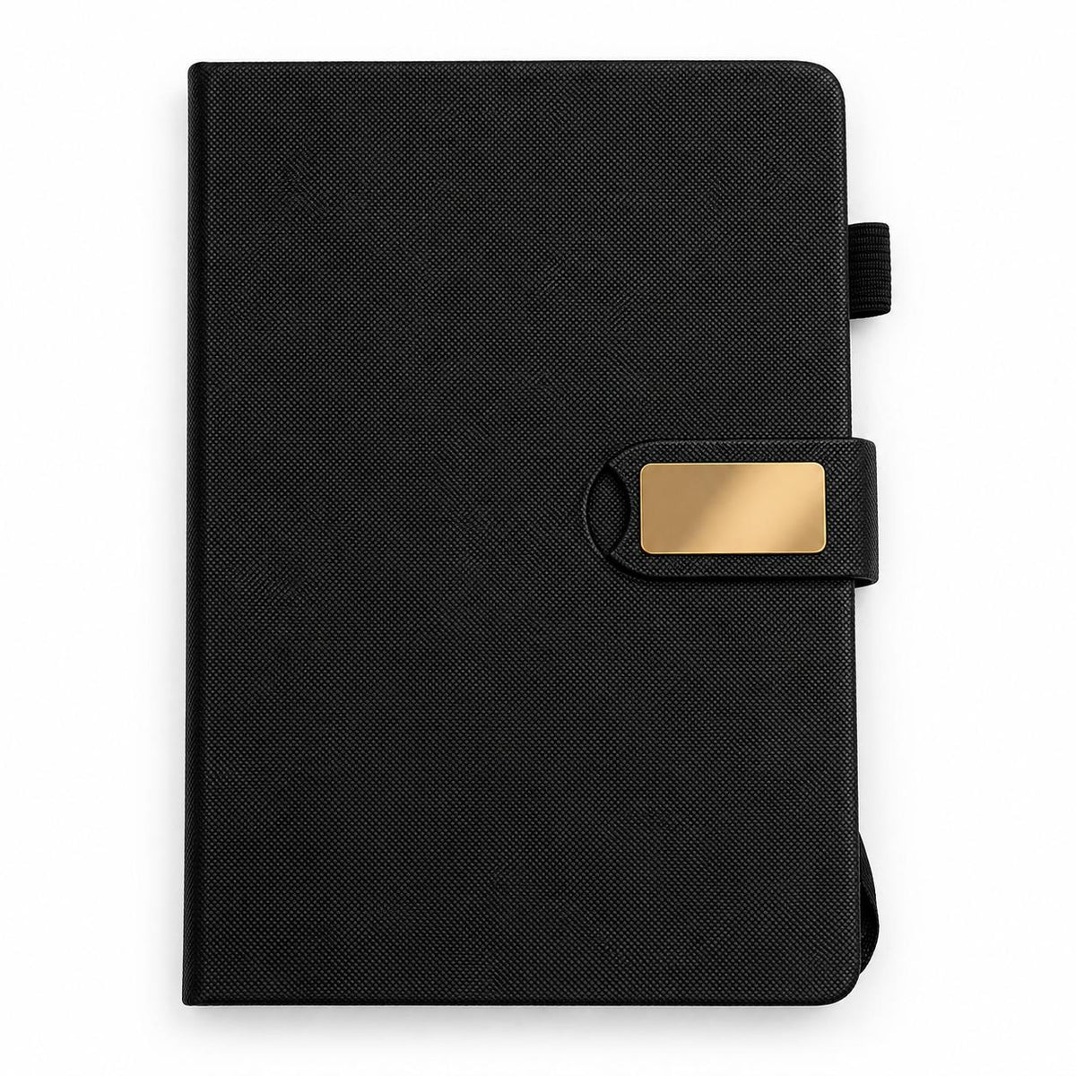 Luxury 3-Piece Executive Gift Set - Black Saffiano Leather Journal Standalone