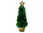 Mini Table Top Christmas Tree – 27 cm (Tinsel & Bauble Decor) - 1