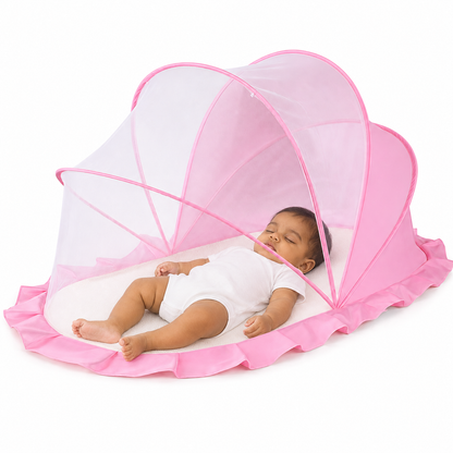 Portable Pop-Up Baby Mosquito Net – Breathable Folding Tent - 4
