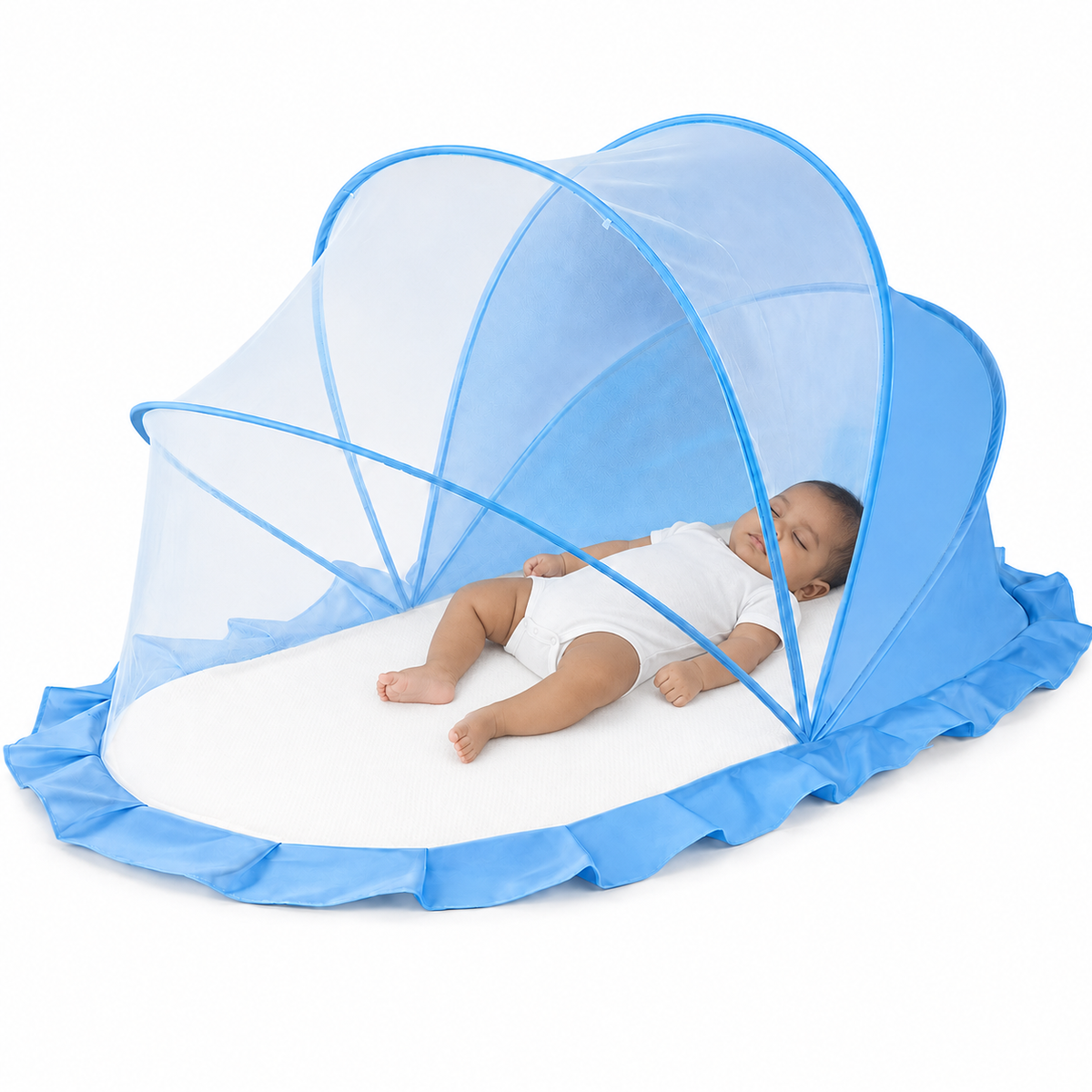 Portable Pop-Up Baby Mosquito Net – Breathable Folding Tent - 6
