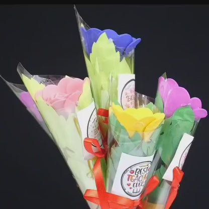 6Pcs Flowers Bouquet