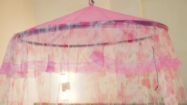 High Quality Classic Mosquito Net - (Canopy Style) Printed Butterfly Material