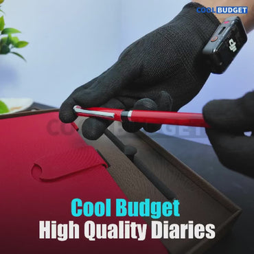 Professional Blue Textured Notebook Pen Gift Set