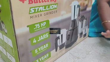 BUTTERFLY MIXER GRINDER STALLION 750W 4 JARS