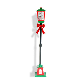 Red and green lamp post - 157cm LED017 - 1
