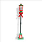 Red and green lamp post - 157cm LED017 - 1