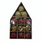 Red & Gold Christmas Hanging Ornaments -Decorative Baubles - 1