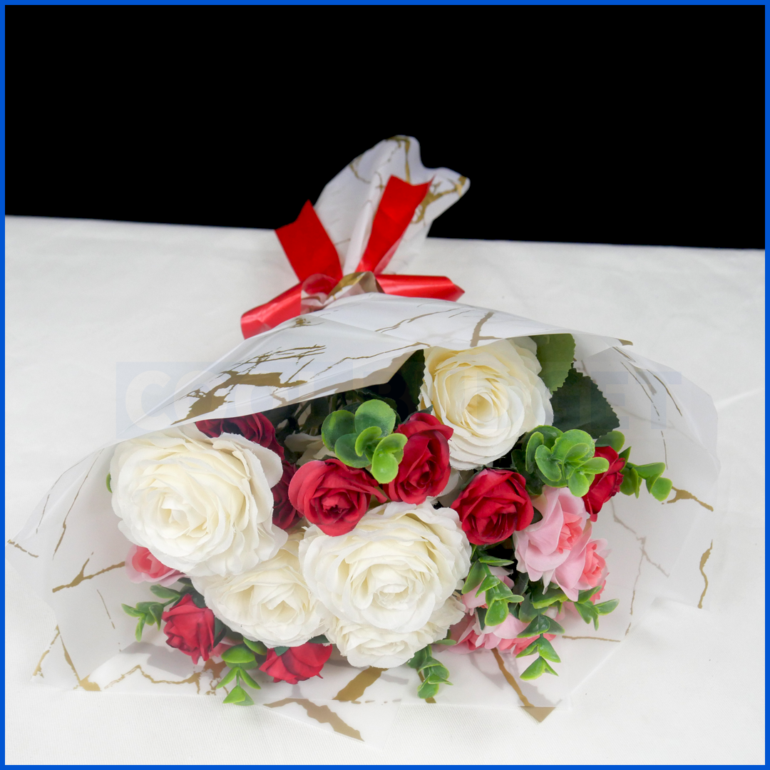 Rose Flower bouquet with Wrapping