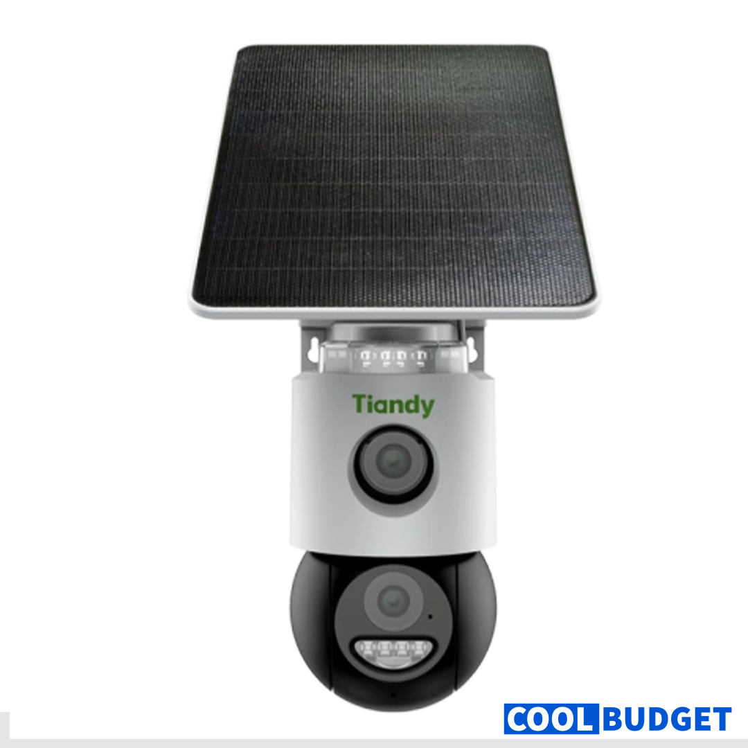 Tiandy 6MP 4G SIM Card PTZ Outdoor Night Vision Color Camera - 1