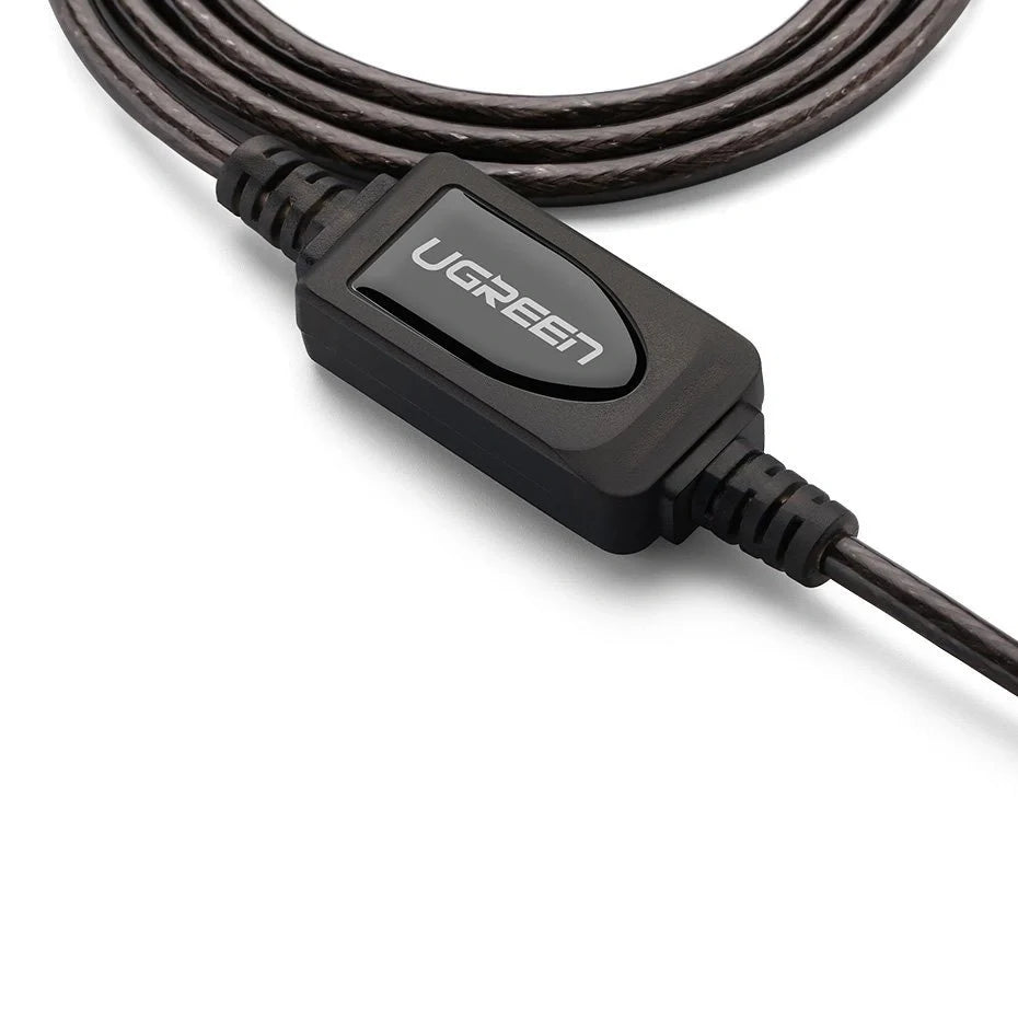 UGREEN 10 Meters USB 2.0 Active Extension Cable with Chipset – US121 - 10321 - 3