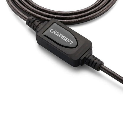 UGREEN 10 Meters USB 2.0 Active Extension Cable with Chipset – US121 - 10321 - 3