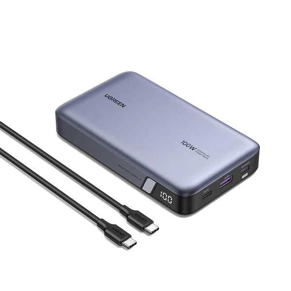 UGREEN 20000mAh 100W Two-way Fast Charging Power Bank – PB720 - 25188 - 1