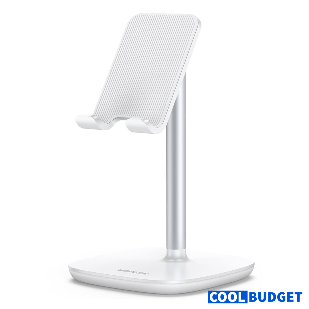 UGREEN Adjustable Desk Phone Holder – White - 1
