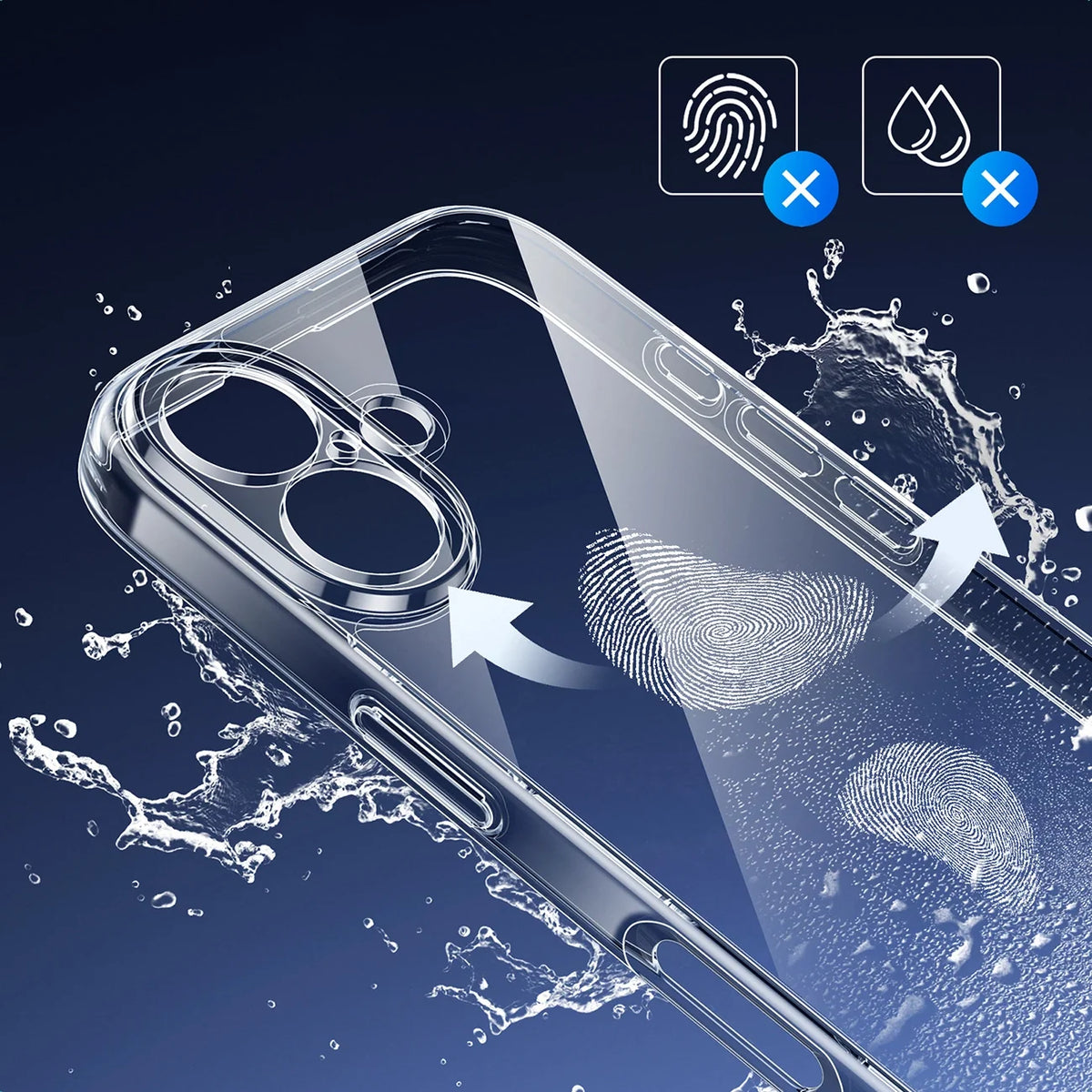 UGREEN iPhone 16 Classy Clear Protective Case- CA105 - 45917 - 5