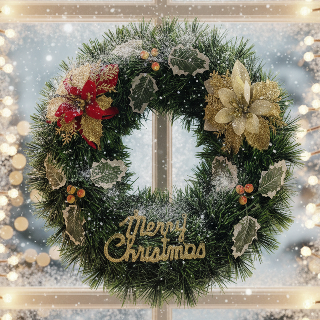Vibrant Garland for Christmas Decor – 1 pcs - 3