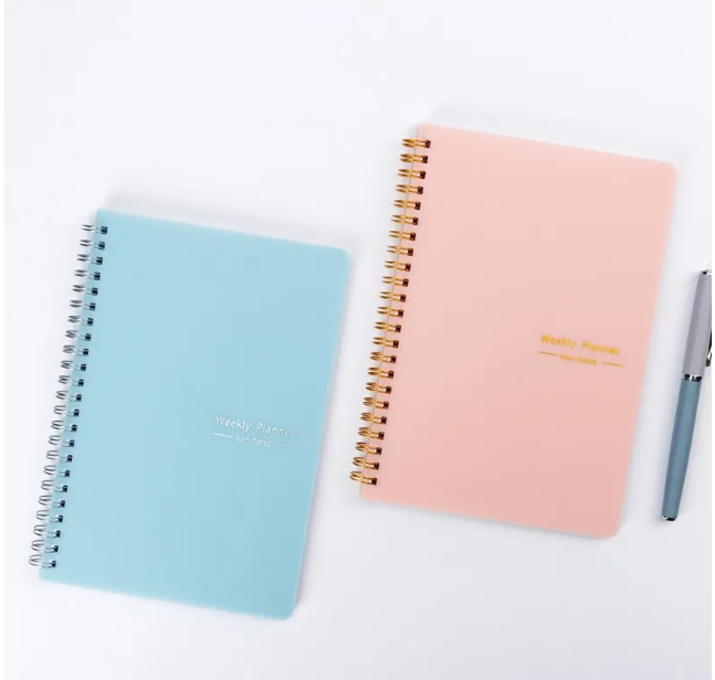 Weekly Planner Agenda A5 Notebook - 2