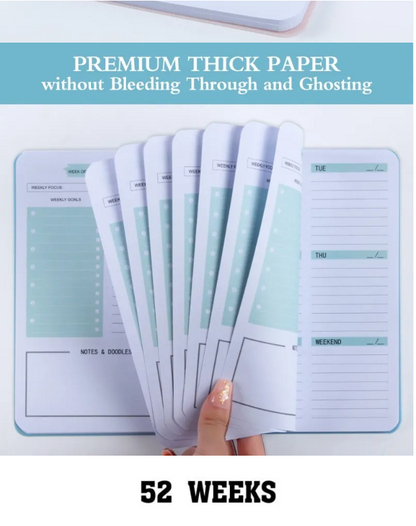 Weekly Planner Agenda A5 Notebook - 3