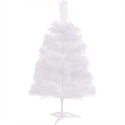 White Christmas Tree 2ft Plastic stand - 1