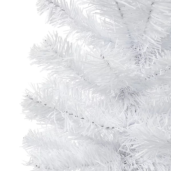 White Christmas Tree 3 ft Plastic stand - 4